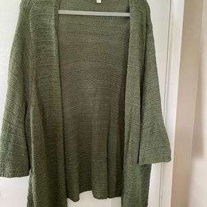 IF YOU ❤️ IT GRAB IT! ( see below) Olive Green Cardigan 4X .